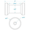 thumbnail image 5 of Seachoice Spool Roller 56190 5/8 ID 1 Pack, 5 of 5