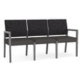 thumbnail image 1 of Pemberly Row Waiting Reception 3 Seat Tandem Seating No Center Arms in Gray, 1 of 5