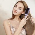 thumbnail image 4 of Portable Hair Straightening Comb, Four Heat Settings, 20s Fast Heating, Non-Damaging Rounded Bristles, Ideal for Travel and Quick Styling on the Go, 4 of 6