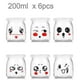 thumbnail image 3 of Yogurt Jars 6 Pieces 200ml Jars With Lid Mason Jar, 3 of 5