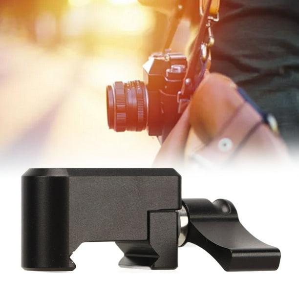 NATO Clamp, High Strength Quick Release Rail Clamp Portable Stable 1/4inch 3/8 Inch Screw Hole