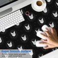 thumbnail image 2 of Long Mouse Pads for Desk,Black Cat Head Pattern Desk Mats on Top Of Desks, Desk Mouse Pad Extra Large with 3mm Non-Slip Base and Stitched Edge for Gaming,Office,Work,Home 47.3"x23.6", 2 of 6