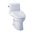 thumbnail image 1 of MW604574CEFG01 UltraMax II Connect plus 1.28 GPF Elongated Toilet with Washlet S300e Bidet Seat and CeFiOntect in Cotton White, 1 of 1