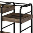thumbnail image 3 of Heavy Duty Metal Frame with 3 Trays / Easy Maneuverability for Entertaining, 3 of 3