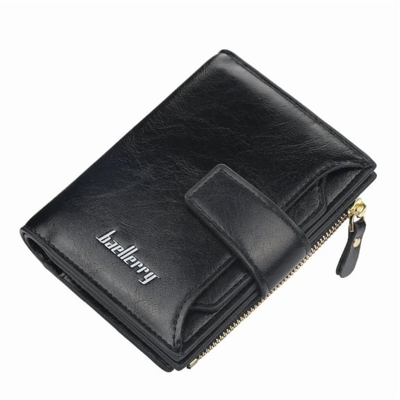 Baellerry Women's Wallet RFID Anti-theft Man PU Leather Zipper Business Card Holder Coin Purse Money Bag Wallets Lady