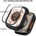 thumbnail image 2 of YSTINNG [2+2]for Apple Watch series7 Case with Screen Protector Hard PC Edge Protector Bumper Cover for iWatch Accessories A311-001, 2 of 5