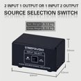 thumbnail image 4 of 2X 2 in 1 Out or 1 in 2 Out O Source Signal , Switcher, Speaker, O Source, Switcher, Lossess, Interface, 4 of 6