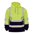 thumbnail image 5 of Pullover Mens Hoodie Sweatshirt , fluorescent color XL fluorescent XL, 5 of 8
