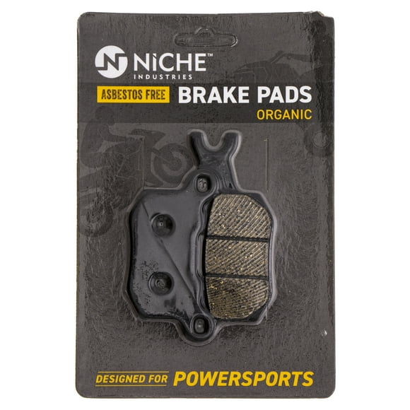 Niche Rear Left Brake Pad Set for Can-Am Traxter HD10 Organic UTV 519-KPA2357D
