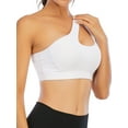 thumbnail image 4 of YouLoveIt Womens One Shoulder Sports Bras Workout Yoga Bra Women Yoga Sport Fitness Push Up Stretch Bra Workout Yoga Running Activewear Comfort Sports Bra, 4 of 7