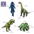 thumbnail image 2 of Juguete inflable para dinosaurios Jet Creations T-Rex Brachiosaurus Triceratops, 2 of 6