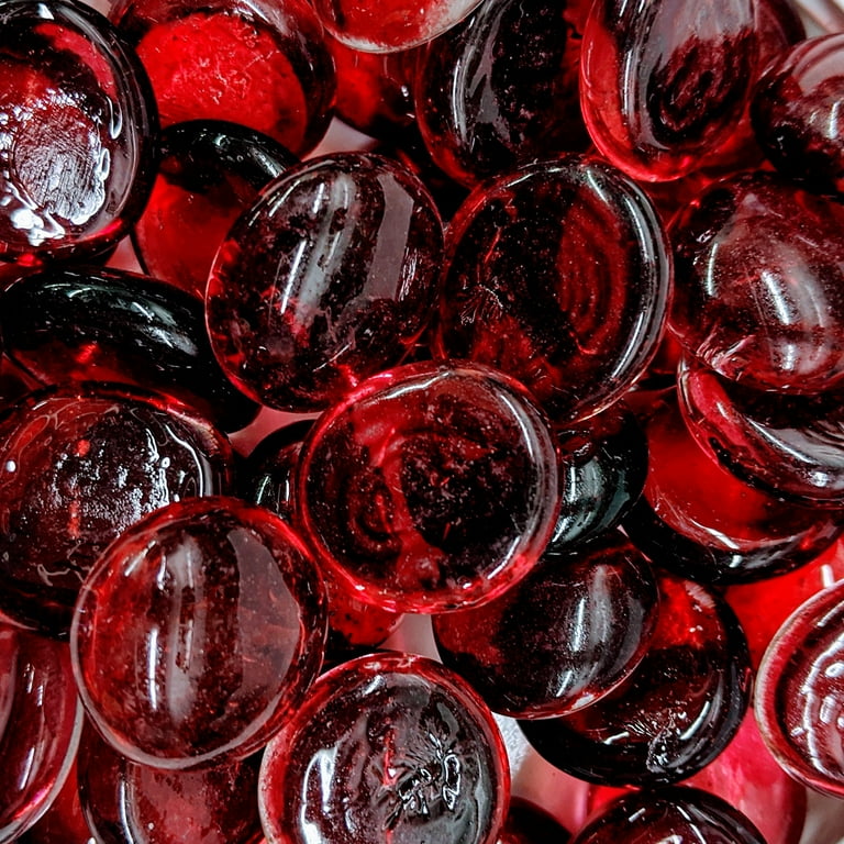 Decorative red clearance glass