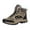 Brown, variant on PMUYBHF Male Mens Boots Casual Leather Men's Winter Fashion Warm High Top Lace up Snow Boots Men Plus Cotton Thickened Casual Cotton Boots Cotton Shoes 45