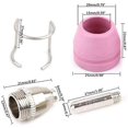 thumbnail image 2 of 35 Unids Cortador de Plasma Ag60 Sg55 Antorcha De Corte Consumibles Electrodo Boquilla Cortador Kit Antorcha De Soldadura Accesorios, 2 of 5