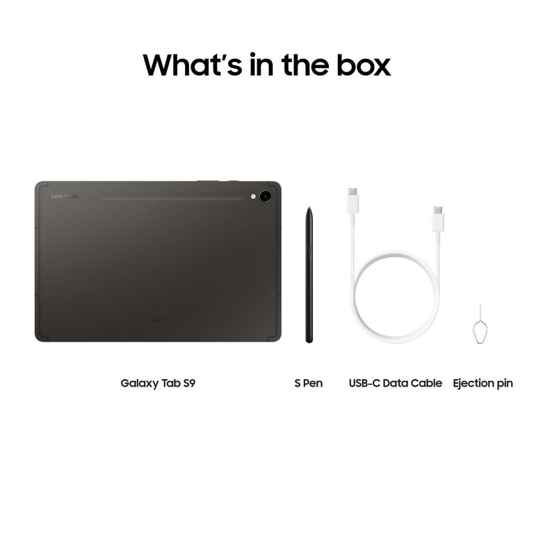 Amazon.com: SAMSUNG Galaxy Tab S9+ 5G Plus 12.4” 256GB