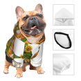 thumbnail image 3 of Balery Thanksgiving Truck Sudadera con Capucha para Perros Pequeños – Ropa para Mascotas, Disfraz para Perros y Gatos, Ideal para Fiestas y Cosplay-Small, 3 of 7