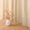 Beige, variant on Invoibler Boho Farmhouse Sage Green Light Filtering Linen Curtains with Tassels & White Pattern, 52"x 84", 2 Panels
