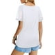 thumbnail image 5 of Xuyuer Womens Summer Tops Crewneck Short Sleeve Hollow Out T-Shirts Casual Loose Solid Color Blouses ShirtsWomen Eyelet Tops Shirts Dressy Hollow Out 2026 Fashion Tunic Tops Blouses, 5 of 8