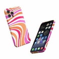 thumbnail image 5 of Colorful Groovy Waves Case Compatible with iPhone 13 Pro,Aesthetic Art Design Full Cover Protective Case, 5 of 5