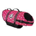 thumbnail image 4 of Paws Aboard Doggy Life Jacket Large-Pink Polka Dot, Pk 1, Paws Aboard, 4 of 7