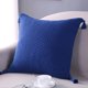 thumbnail image 2 of Funda de almohada de color puro Sunnimix 18x18 pulgadas Azul, 2 of 8