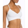 thumbnail image 3 of Spanx Women's Lounge-Hooray! Bralette, White, Small, 3 of 3