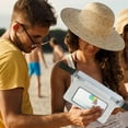 thumbnail image 5 of Fnochy Back to School Waterproof Waist Pouch | Beach Accessories Fanny Pack for Swimming Snorkeling Sailing Kayaking Beach Pool Water Parks | Keep Your Phone Wallet Safe and Dry (White), 5 of 5