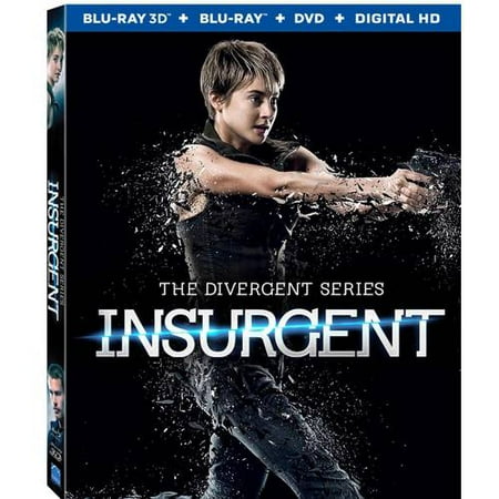The Divergent Series: Insurgent (Blu-ray + Blu-ray + DVD)