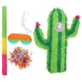 thumbnail image 1 of Mexico Cactus Pinata Large Pinatas Fillable With Candies Interactive Fun For Children 1Set, 1 of 5
