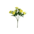 thumbnail image 3 of Efavormart 4 Bushes - 12" Yellow Peony Flower Bouquet - Artificial Arrangements With Realistic Soft Texture - Perfect for Table, Wedding, Party, Event, Centerpieces, Vases, Backdrops, 3 of 11