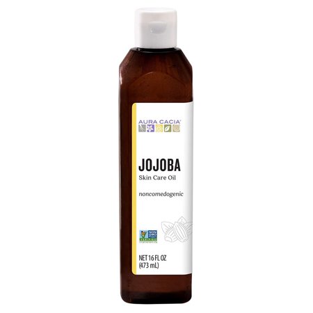 Aura Cacia Jojoba Skin Care Oil -- 16 fl oz