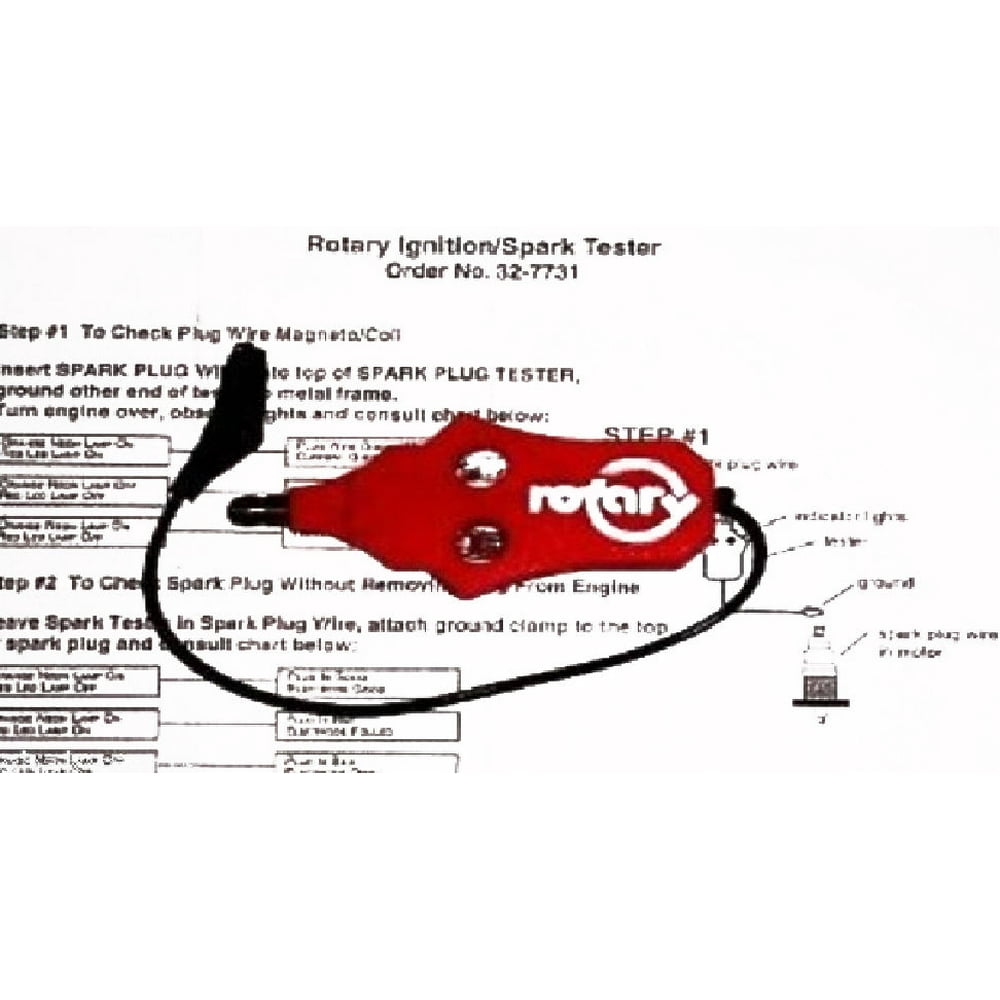 7731 Ignition Spark Tester for lawnmowers, Go Karts, Boat Motors etc.