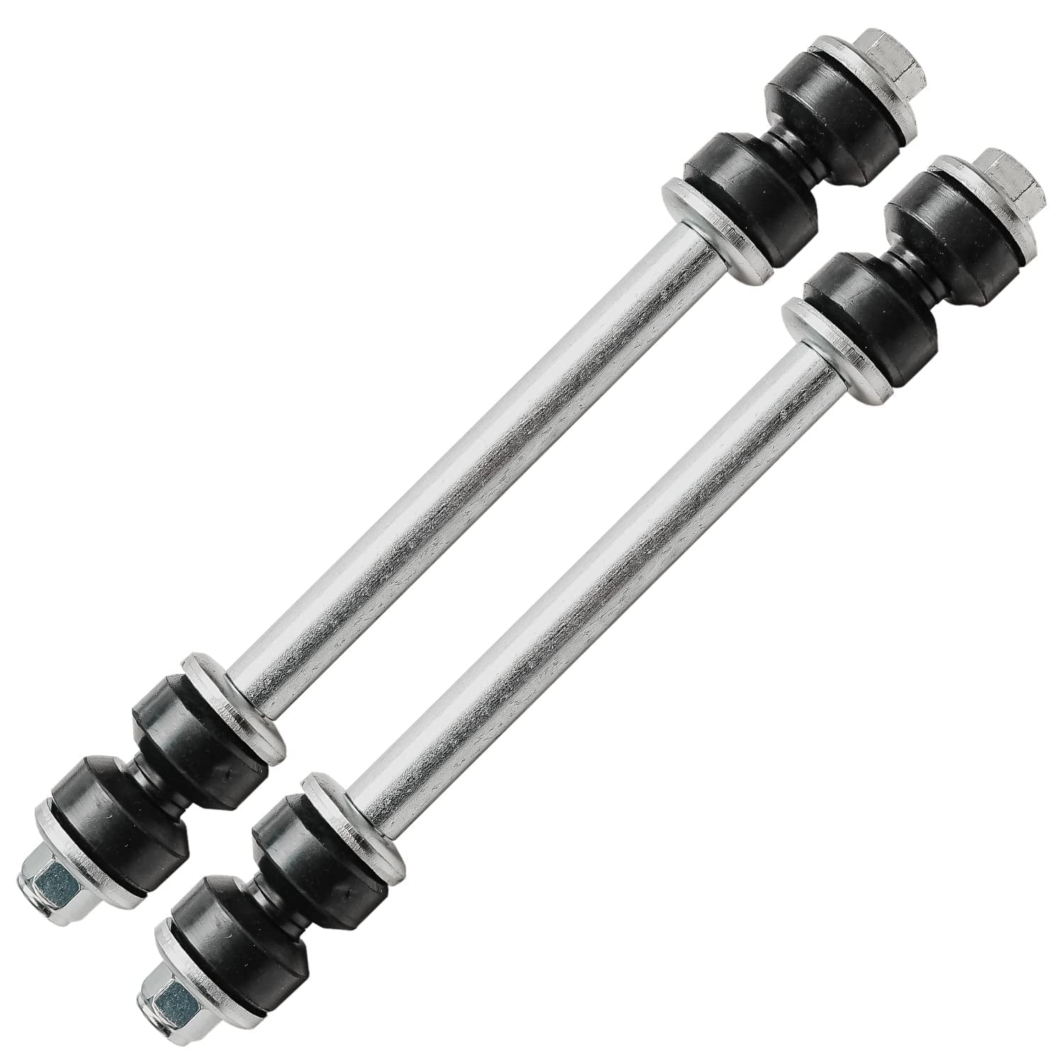 Detroit Axle - Front 12pc Control Arms Kit for 01-03 Ford Explorer Sport Trac, 2 Upper Control Arms w/Ball Joints 2 Lower Ball Joints 4 Tie Rods 2 Sway Bars 2 Boots 2001 2002 2003 Replacemen