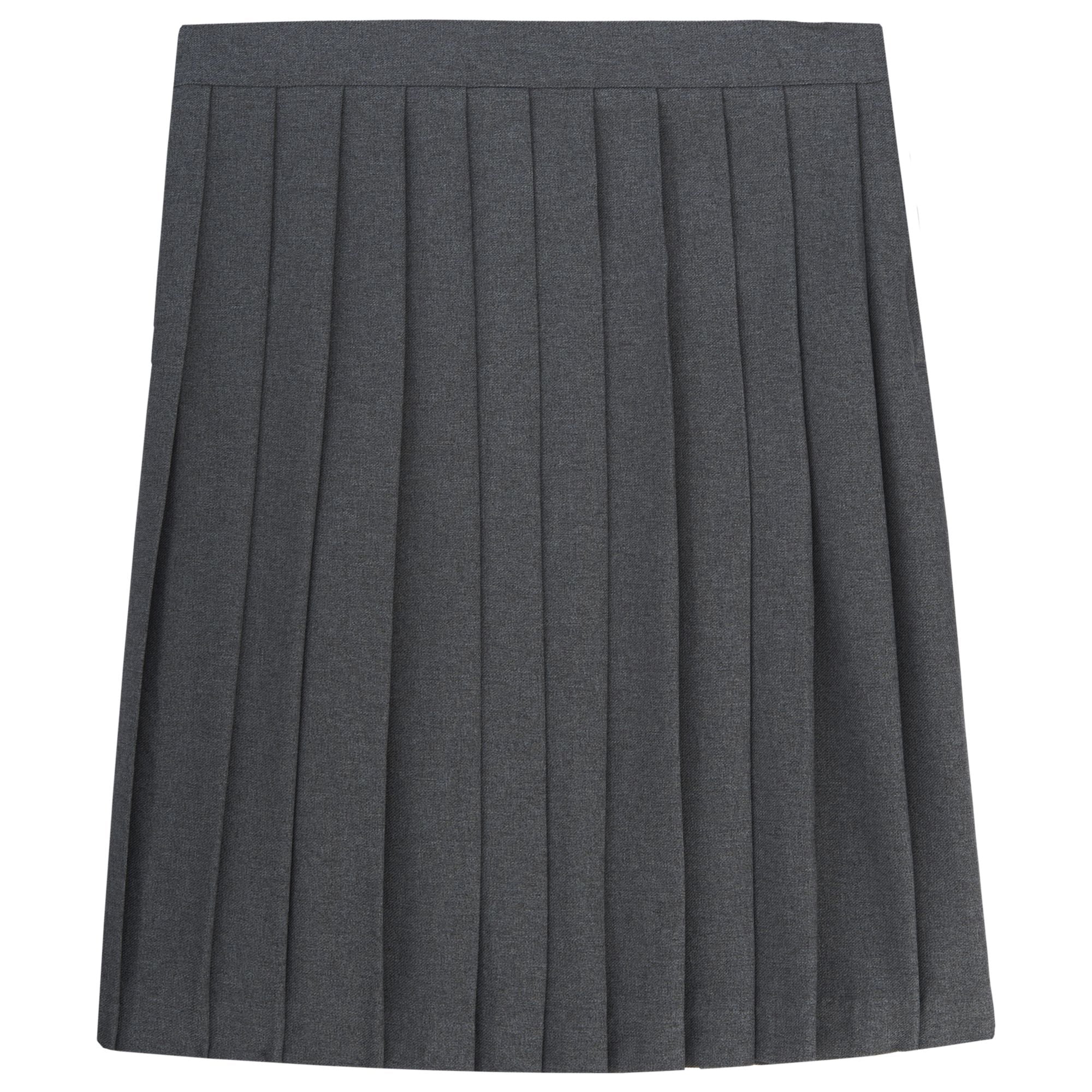 Photo 1 of French Toast Girls School Uniform Adjustable Waist Mid Length Pleated Skirt, Sizes 4-20/Unknown - Color Beige