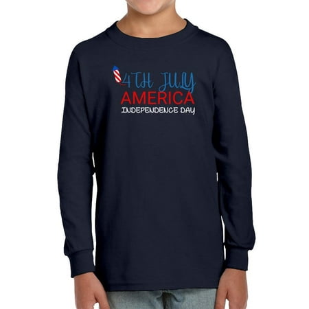 

4Th Of July America Long Sleeve Toddler -Image by Shutterstock 4 Toddler
