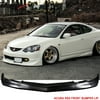 Compatible with 02-04 Acura RSX DC5 Coupe MU Black PU Urethane Front Bumper Lip Spoiler