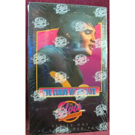 Elvis Presley The Cards of His Life Series 1 Trading Cards 36 Count Box