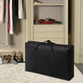 thumbnail image 4 of Fenull Large Capacity Storage Bag Moving Bag Clothes Storage Bag 180L (100*60*30) Black 180L (100*60*30),Waterproof Thickened Storage Bag Folding Storage Bag Under Bed Storage Bag Bedding Tote Bag, 4 of 7
