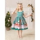 thumbnail image 3 of Vestido De Estilo Navideño Para Niñas, Vestido De Línea A Con Patrón De Dibujos Animados, Disfraz De Personaje De Cuento De Hadas Para Cosplay, Ropa Para Niños Para Fiestas De Halloween, Promociones D, 3 of 4