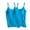 Blue, variant on LYEAA Tank Tops for Women with Built in Bra Loose 2 Pack of Plus Size Spaghetti Strap Wirefree Workout Yoga Summer Casual Undershirt Solid Crew Neck Sleeveless Fashion Ladies Pullover Shirts Green M