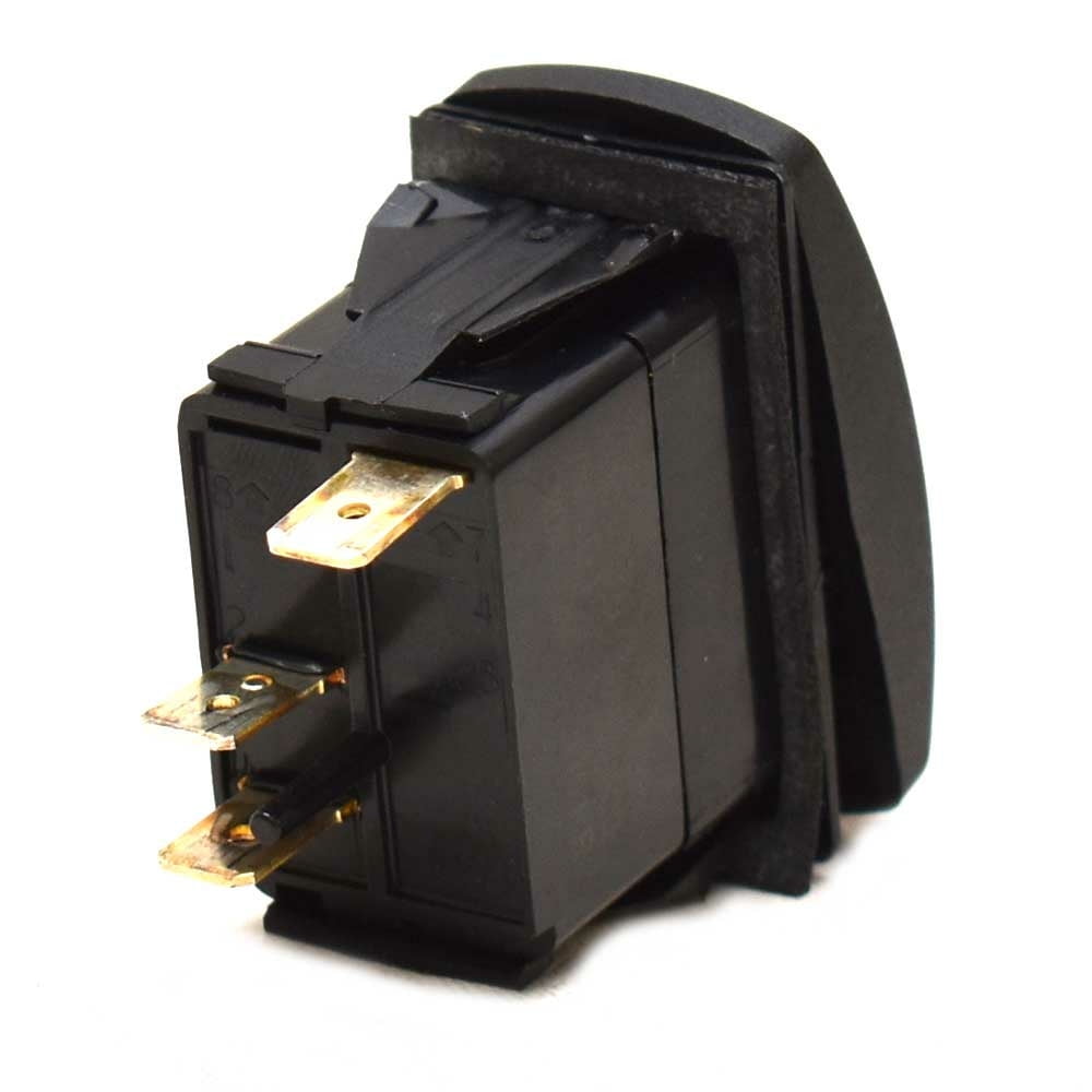 Carling Boat Machinery Space Rocker Switch | On/Off 12V 20A 3 Spade