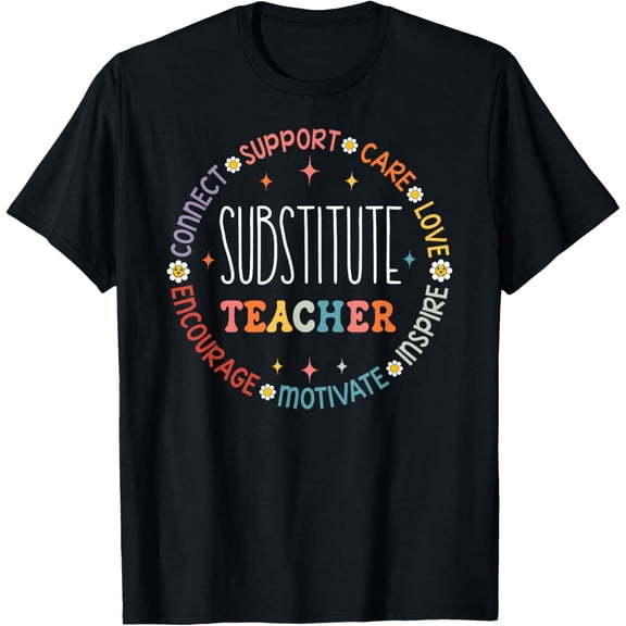 Playful Comfort Tee - Teach Subbing Subteacher Back To School Substitute Teacher T-Shirt