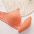 thumbnail image 6 of Zpanxa Bras for Women Plus Size Wireless Bra with Wide Adjustable Straps Back Closure Smooth Cups and Front Floral Detail Everyday Wear, 6 of 8