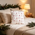 thumbnail image 2 of Christmas Pillow Covers, Decorative Throw Pillow Cases, Embroidered Christmas Trees for Couch Bed and Winter Home Styling, 18 x 18 in, 2 of 5
