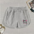 thumbnail image 2 of qolati Toddler Girl Athletic Shorts Cartoon Printed Elastic Waist Summer Shorts Running Tennis Comfy Shorts 3-9 Years, 2 of 6