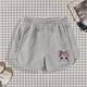thumbnail image 2 of Odeerbi 3-9 Años Niñas Verano Algodón Dopaina Pantalones Cortos Impresión Linda Entrenamiento Deportivo Pantalones Cortos Cintura Elástica Pantalones Cortos Casuales, 2 of 6