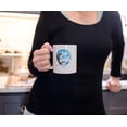 thumbnail image 3 of Taza de café Surreal Entertainment con retrato en acuarela de Bob Ross, 3 of 7