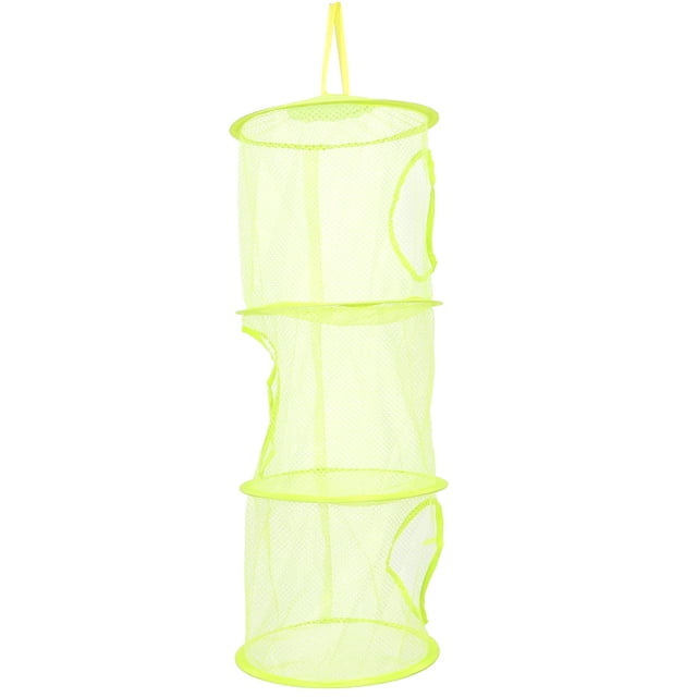 VERDANVERSE Organizador Colgante Verde Con 3 Compartimentos Para Ropa Y Accesorios