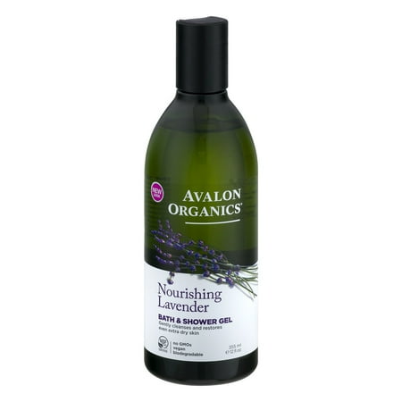 - Avalon Organics Nourishing Lavender Bath & Shower Gel, 12 oz.