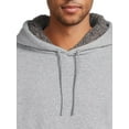 thumbnail image 4 of Tahari Men's Fleece Pullover Hoodie with Cargo Pocket on Sleeve, Sizes S-3X, 4 of 6